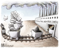 CLIMATE REPORT  by Adam Zyglis