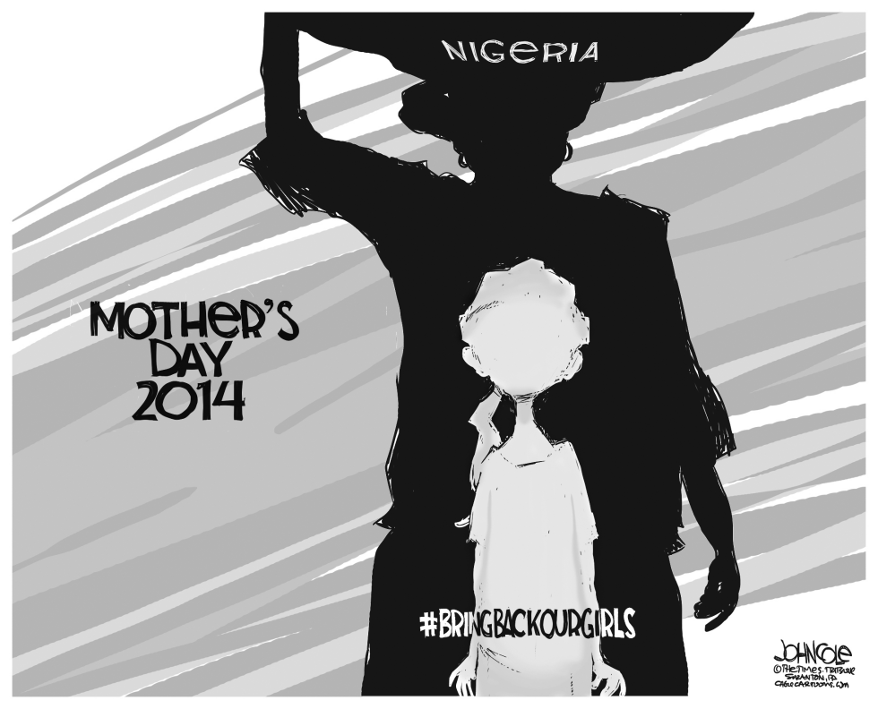 Mother's Day and Nigeria BW