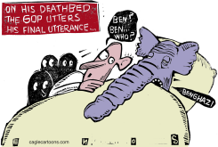 GOP DEATHBED  by Randall Enos