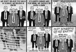 CLIMATE FAITH BW by Steve Greenberg