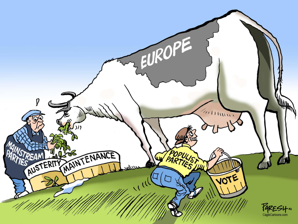 European Populist parties COLOR