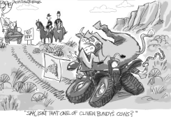 ATV FREEDOM RIDERS by Pat Bagley