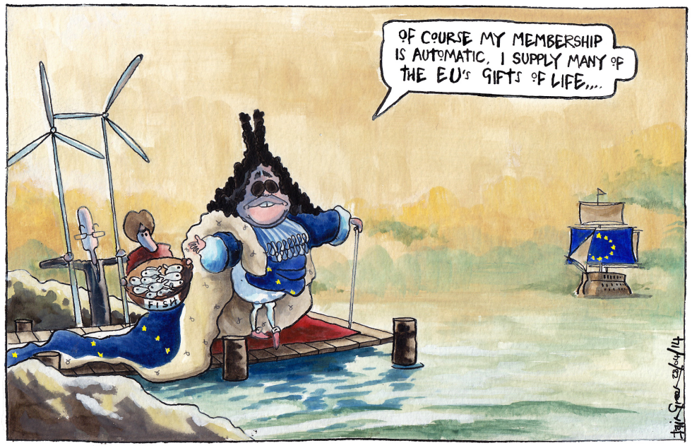 ALEX SALMONDS SCOTTISH GIFTS TO THE EU