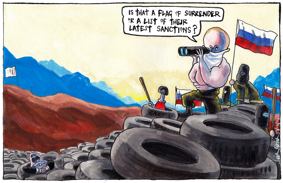PUTIN WESTERN SANCTION THREATS