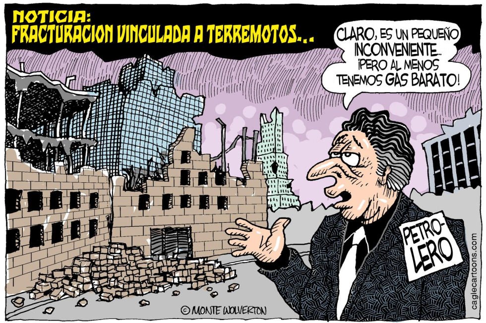 Fracturacion y Terremotos / COLOR