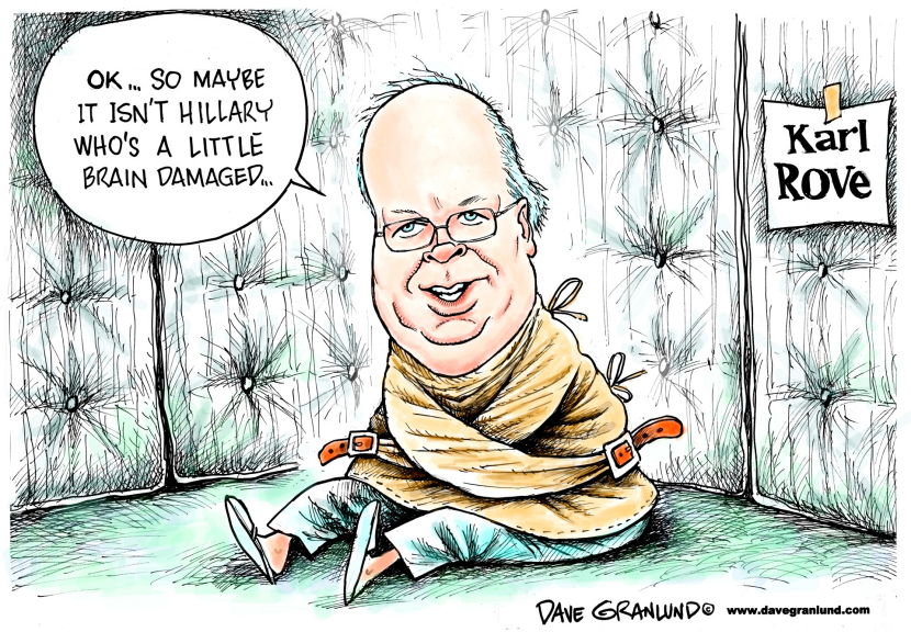 Karl Rove diagnosis of Hillary