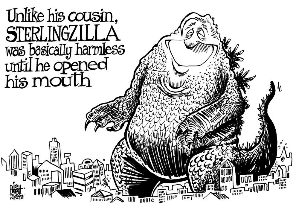 STERLINGZILLA, B/W