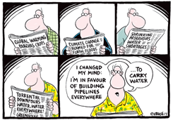 BUILDING PIPELINES FOR WATER by Ingrid Rice