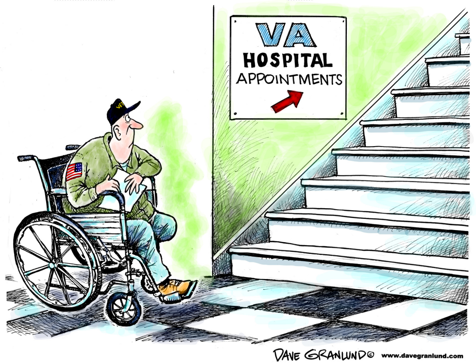  VA HOSPITAL CARE by Dave Granlund