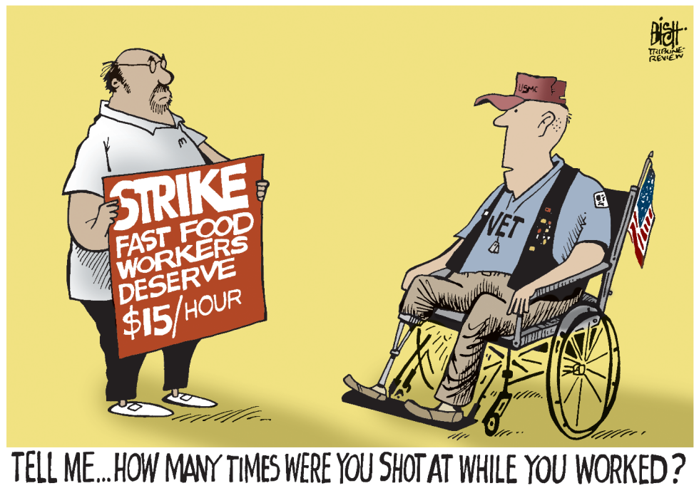 FAST FOOD WAGES, COLOR