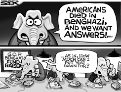 BENGHAZI BUCKS by Steve Sack