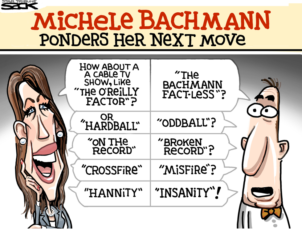  THE BACHMANN SHOW by Steve Sack