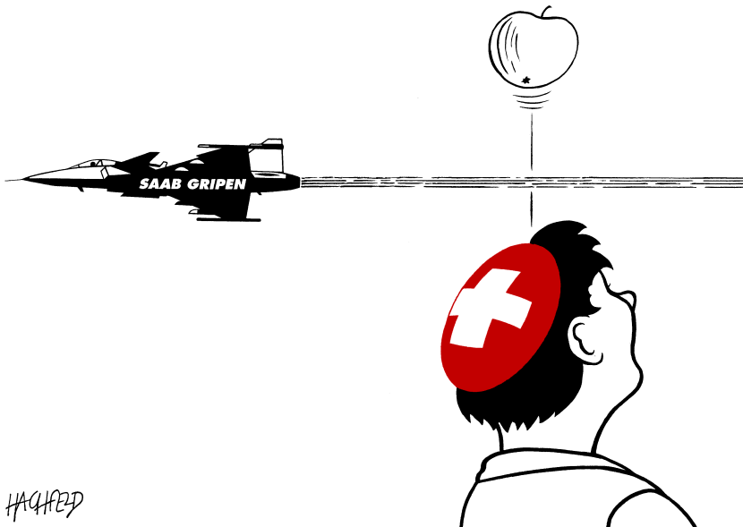 Referendum Suizo sobre avion caza