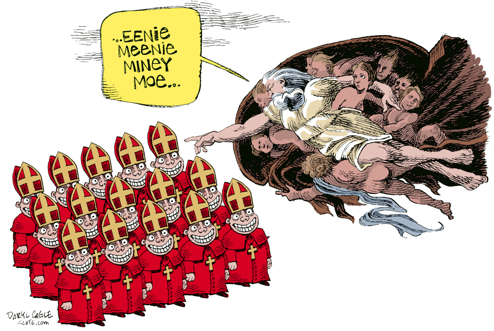 God Picks a New Pope COLOR