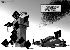 CAMPUS INTOLERANCE by Nate Beeler
