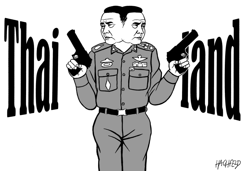 Thailand under martial law