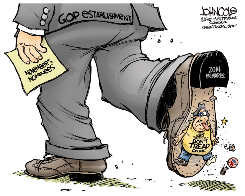 Tea party crushed COLOR