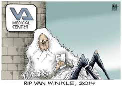 WAITING AT THE VA, by Randy Bish