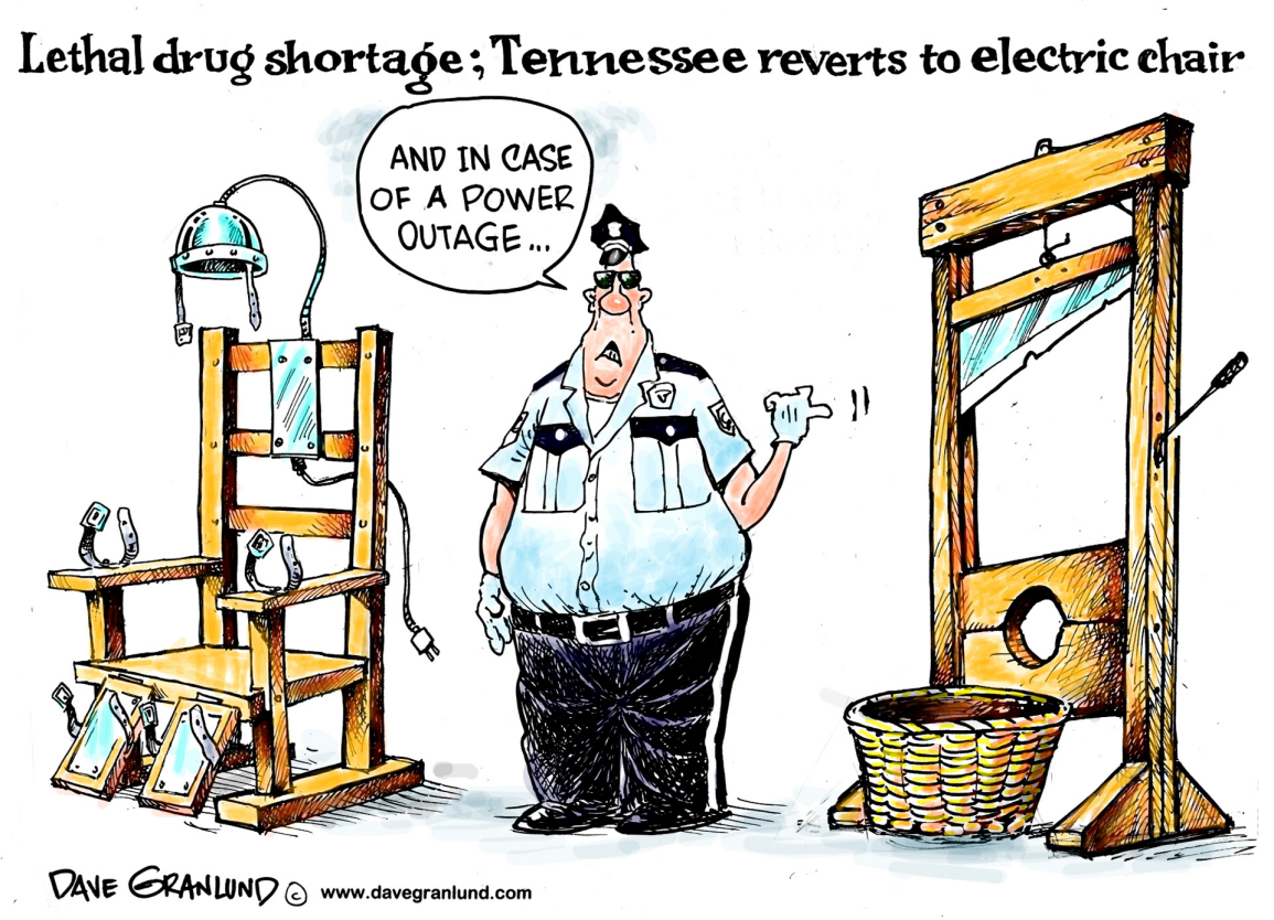 death penalty and electric chair Republican gov bill haslam signed the law allowing the state to use the electric chair when it can't get drugs for lethal injections. death penalty and electric chair Republican gov bill haslam signed the law allowing the state to use the electric chair when it can't get drugs for lethal injections.