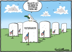 DIA DE LOS CAIDOS /  by Bob Englehart