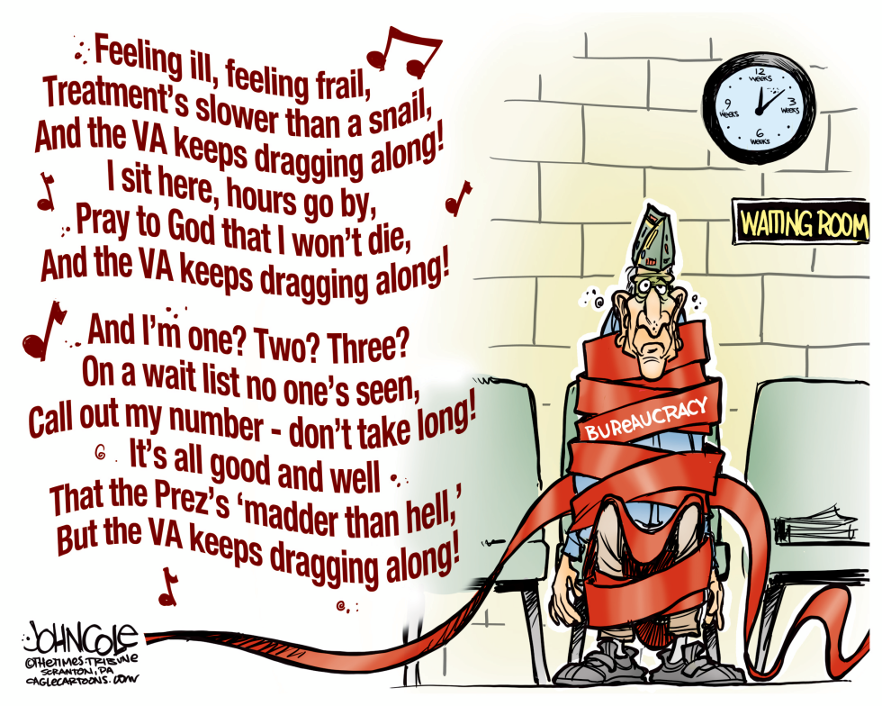  VA DRAGS ALONG by John Cole