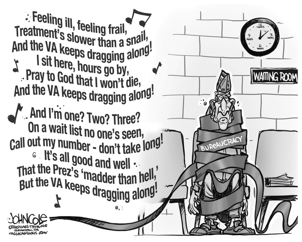 VA Drags Along BW