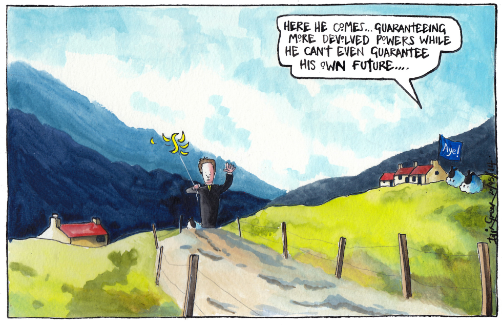 NICK CLEGGS SCOTTISH PROMISES
