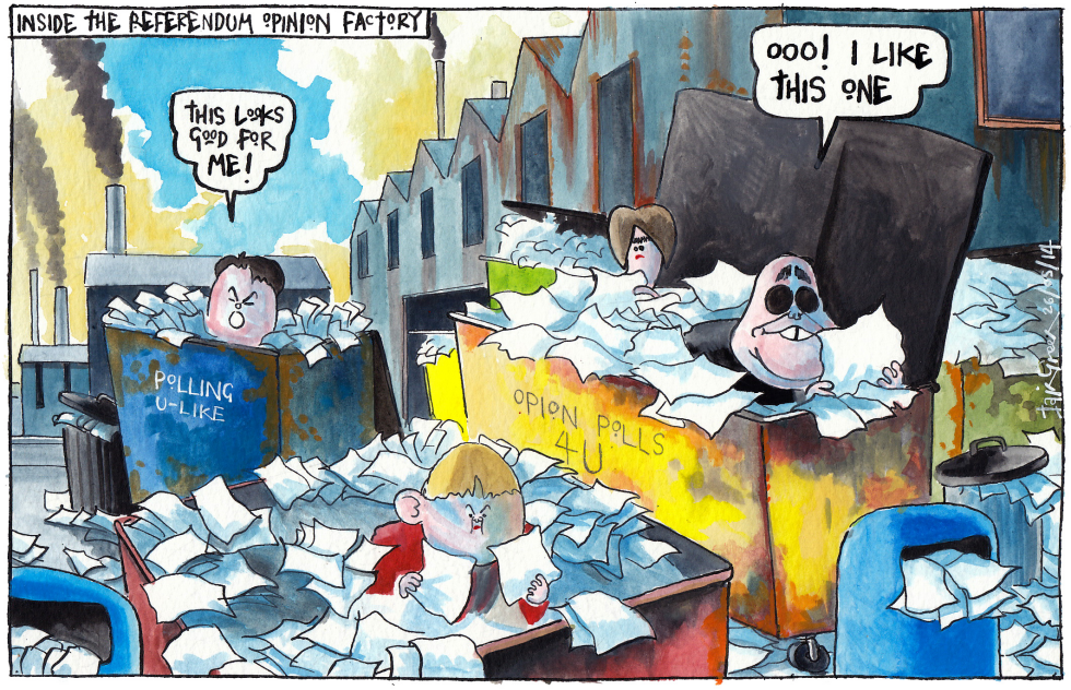 SCOTTISH REFERENDUM AND OPINION POLLS