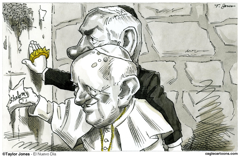 Francisco y Netanyahu - COLOR