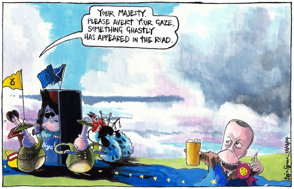 UKIP GAIN SCOTTISH SEAT IN EU VOTE