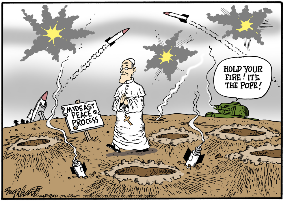 Pope Francis Mideast Peace ProcessCOLOR