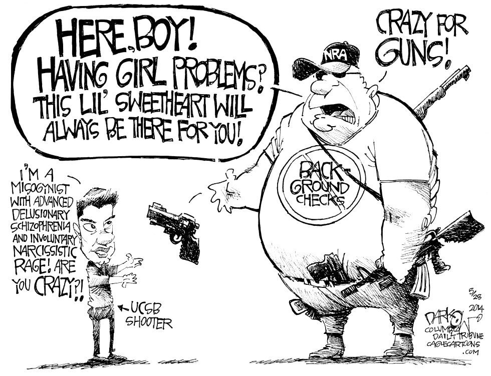 Crazy for guns