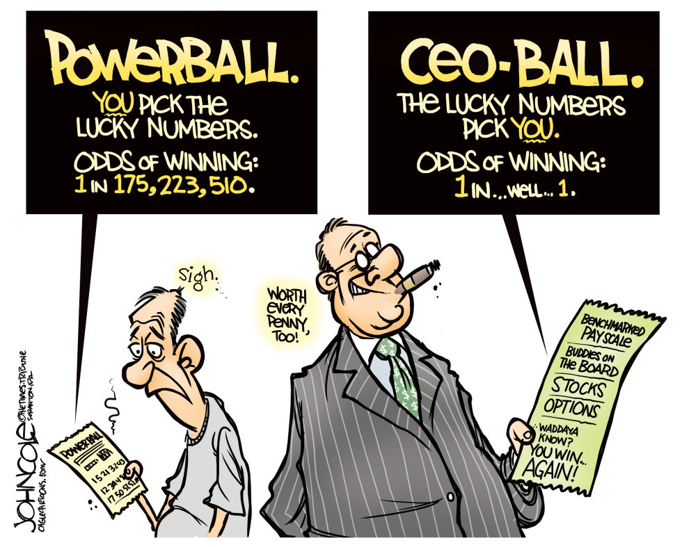  CEO LOTTERY by John Cole