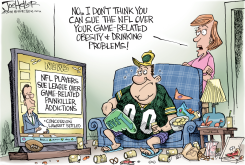 NFL LAWSUIT by Joe Heller