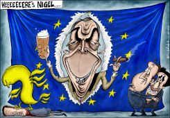 FAR RIGHT PARTY WINS EURO ELECTION IN UK by Brian Adcock