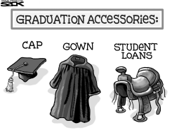 SADDLED WITH DEBT by Steve Sack