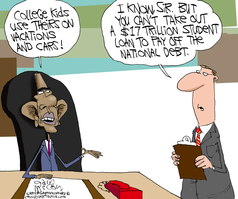 Obama's Student Loan COLOR