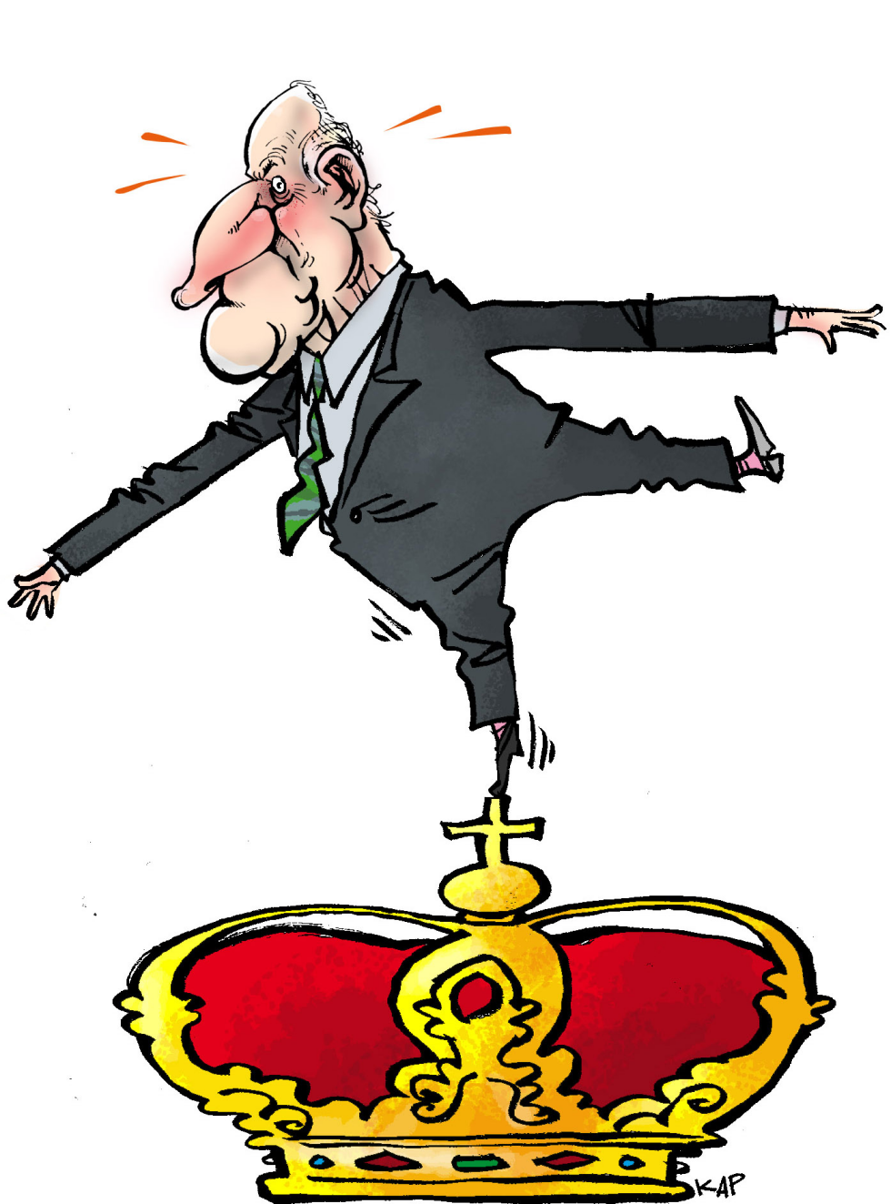King of Spain abdicating