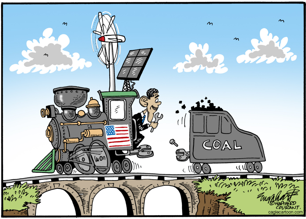  GOODBYE COAL by Bob Englehart