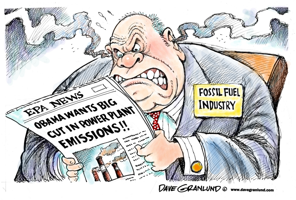 Fossil Fuel Industry Fumes at Obama EPA Plan for Power Plant Emission Cuts