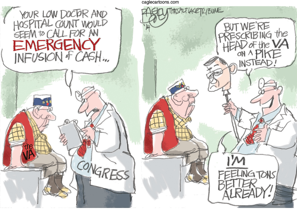  FIXING THE VA  by Pat Bagley