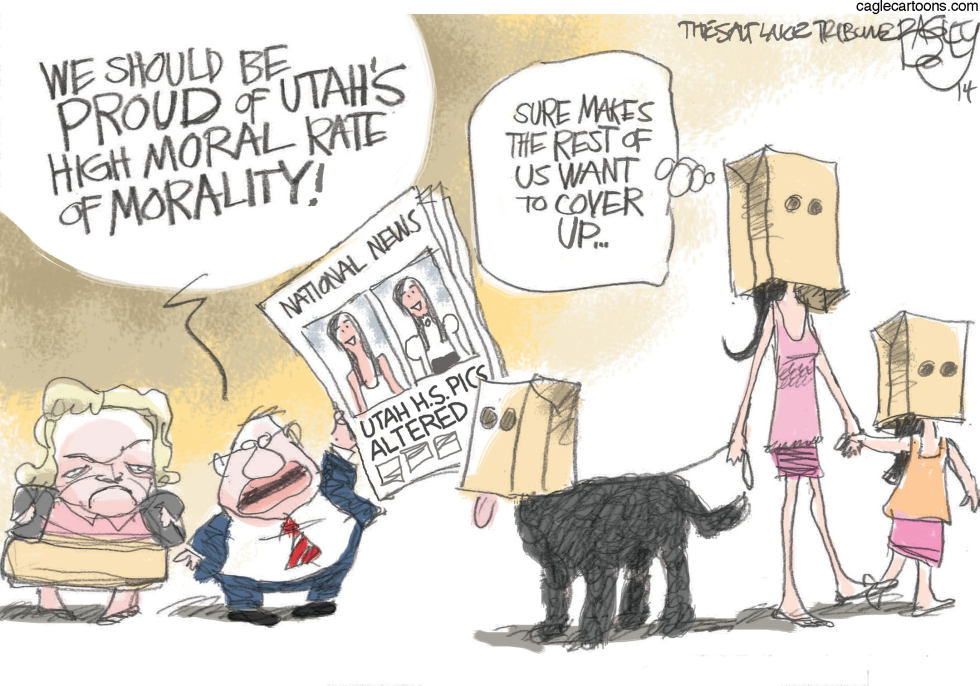  MODEST UTAH YEARBOOK by Pat Bagley