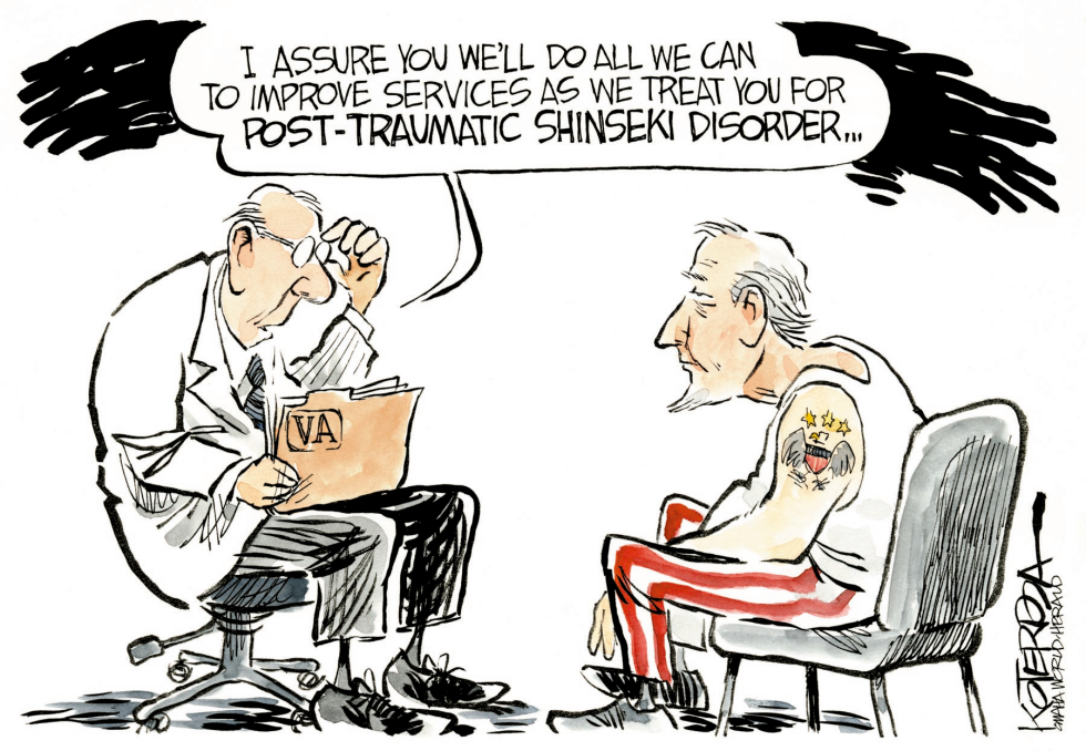  POST TRAUMATIC SHINSEKI DISORDER by Jeff Koterba