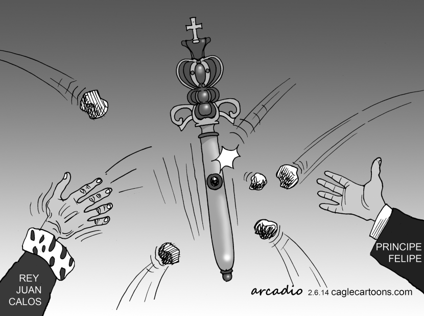 Abdica el rey de España