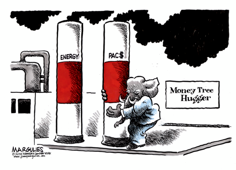 Republicans oppose emissions curbs color
