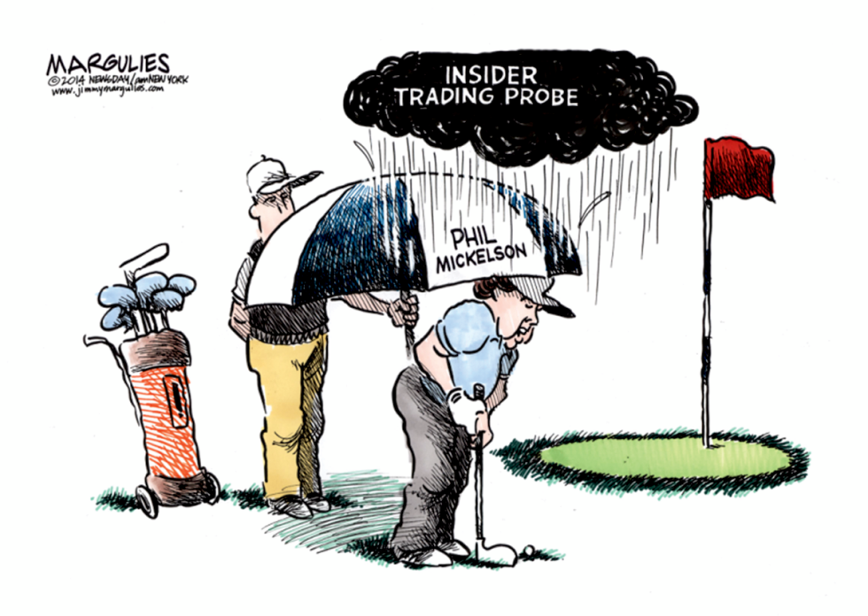Phil Mickelson insider trading  color