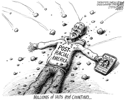 VIRAL RACIST VIDEO by Adam Zyglis