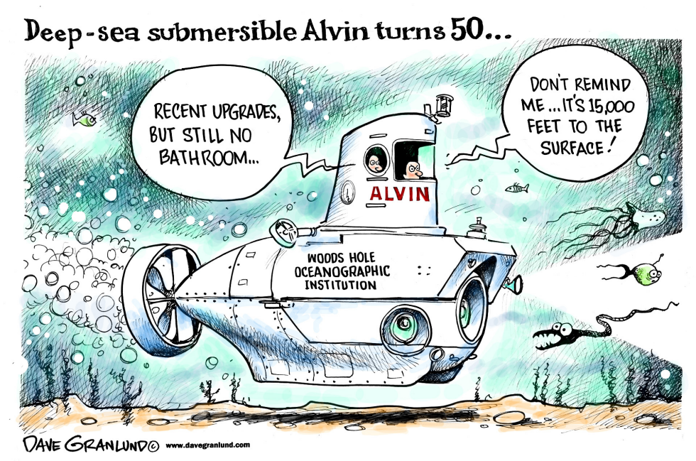 Deep-sea Alvin sub 50th