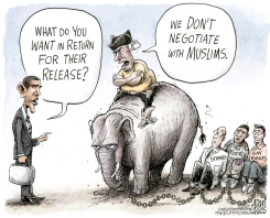 PRISONER DEAL  by Adam Zyglis