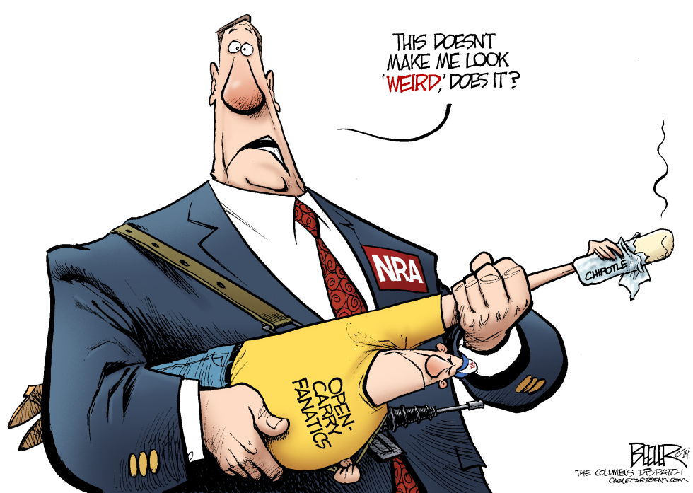  OPEN CARRY by Nate Beeler